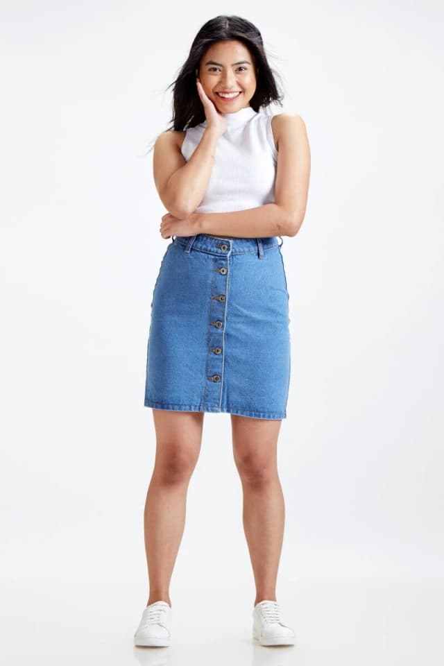 Denim Skirt image